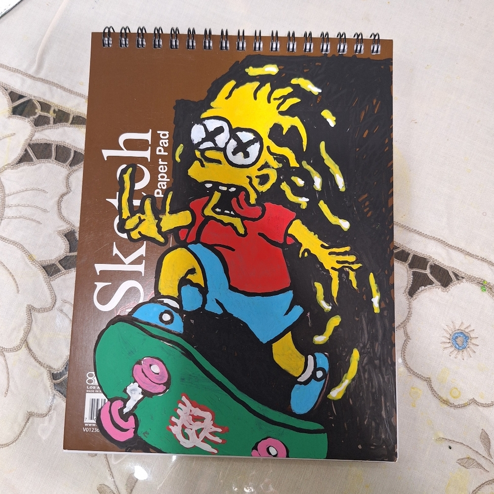 Simpson Original Artwork Sketch Pad 8x5